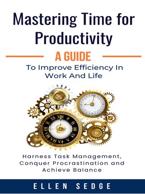cover image of Mastering Time for Productivity